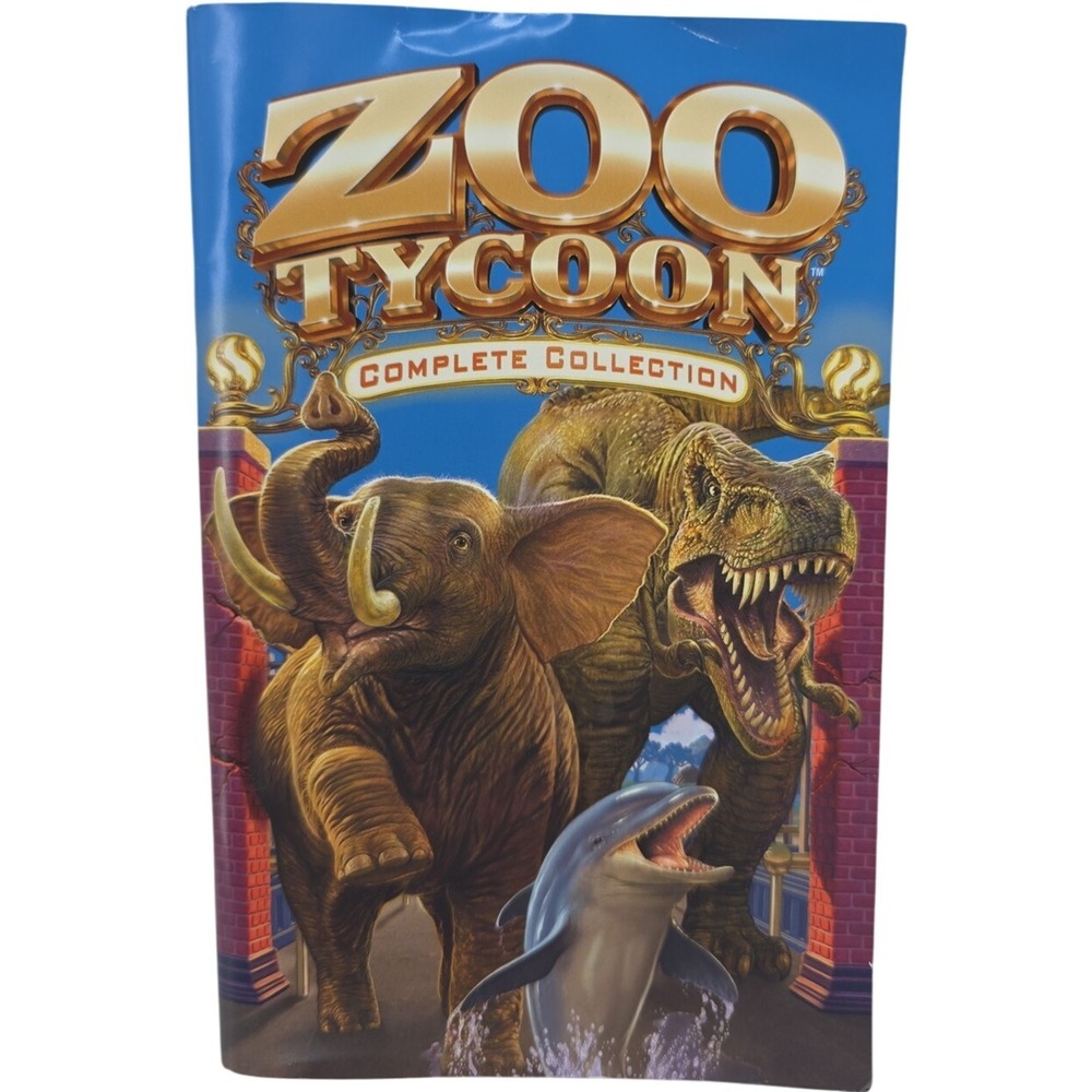 Zoo Tycoon Complete Collection PC 2001 Manual Only No Game